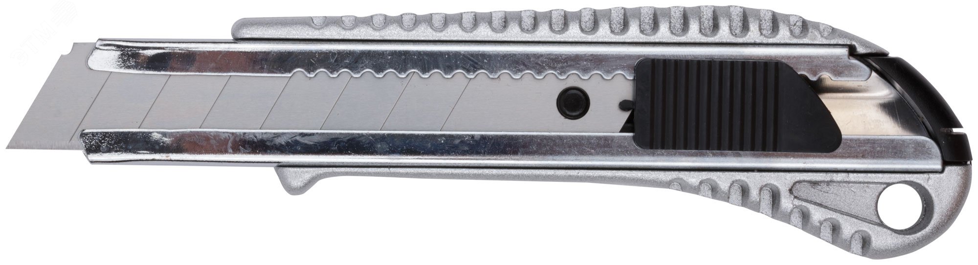 Нож технический ''Классик'' 18 мм, усиленнный, метал. корпус, резиновая вставка 10172 КУРС - превью