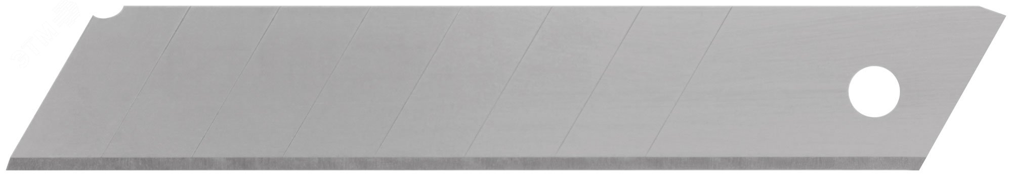 Лезвия для ножа технического, сегментированные, сменные 18 мм (10 шт) 10402 КУРС - превью