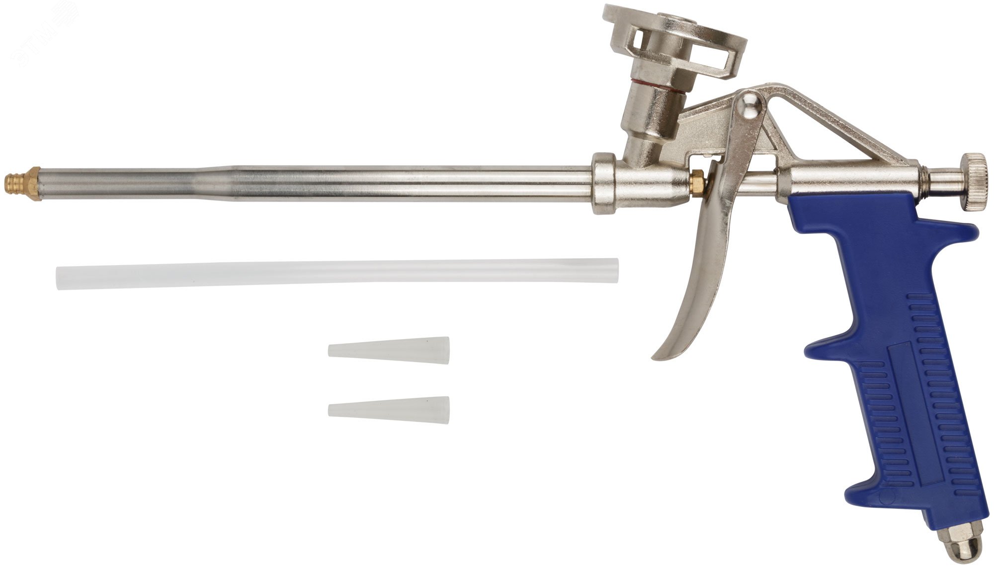 Пистолет для монтажной пены, облегченный алюминиевый корпус 14264 КУРС - превью