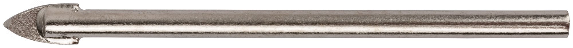 Изображение товара Сверло по кафелю стеклу 5х65 мм для электроинструментов КУРС