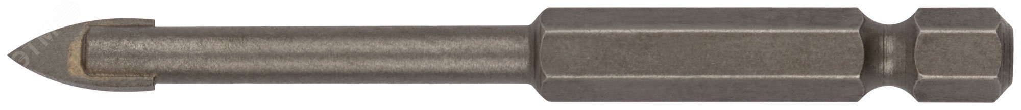 Изображение товара Сверло по кафелю и стеклу шестигранный U-хвостовик 6х75 мм