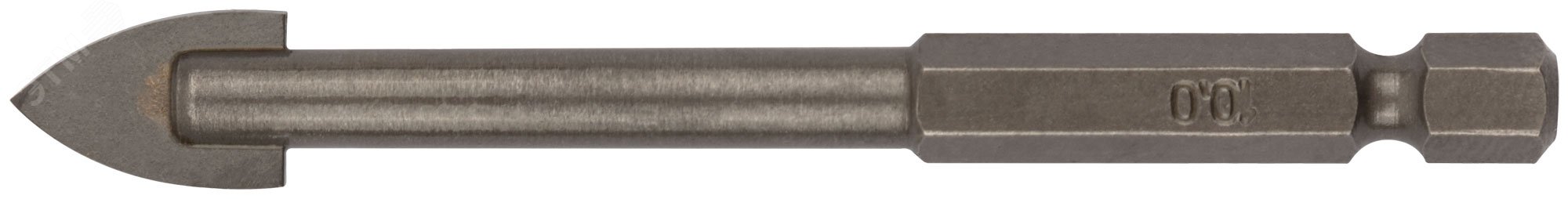 Изображение товара Сверло по кафелю и стеклу 10х85 мм шестигранный U-хвостовик КУРС