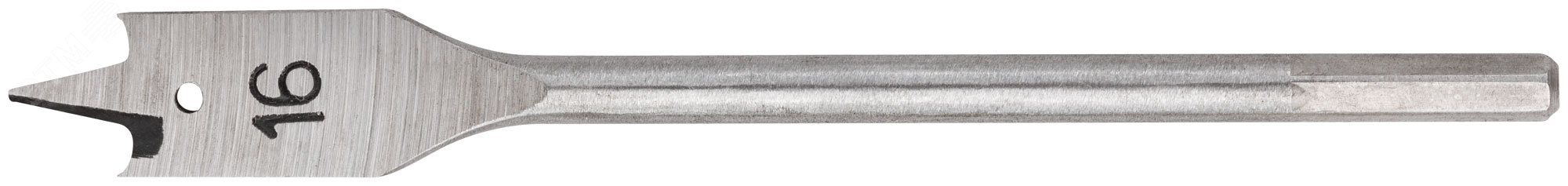 Изображение товара Сверло по дереву перовое 16x152 мм для дерева и материалов