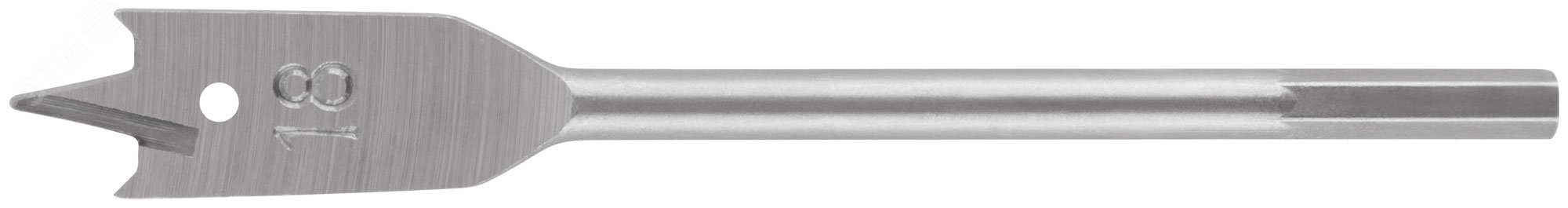 Изображение товара Сверло по дереву перовое 18x152 мм для дерева и ДСП