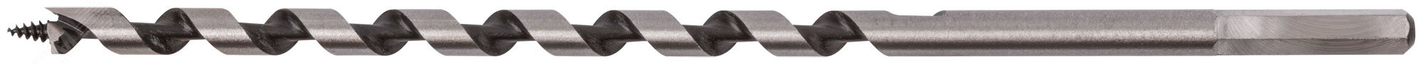 Изображение товара Сверло по дереву спиральное 8х230 мм КУРС