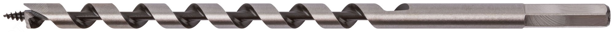 Изображение товара Сверло по дереву спиральное 10х230 мм КУРС высокая точность надежность