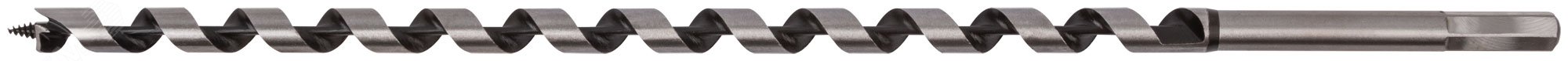 Изображение товара Спиральное сверло по дереву 14х460 мм КУРС для точного сверления