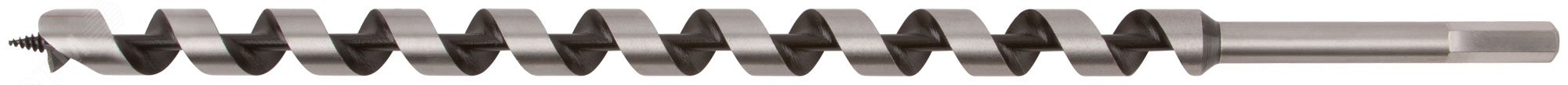 Изображение товара Спиральное сверло по дереву 20х460 мм от КУРС