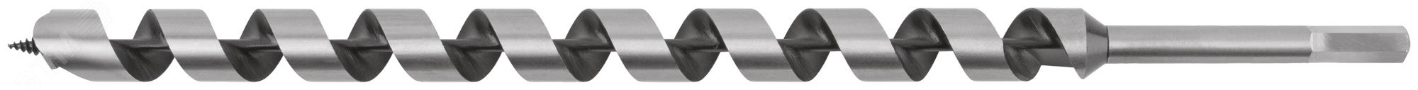 Изображение товара Сверло по дереву спиральное КУРС 24х460 мм