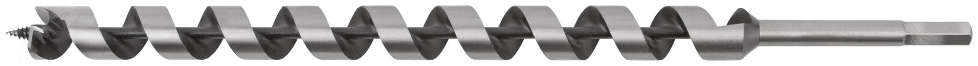 Изображение товара Сверло по дереву спиральное 26х460 мм КУРС