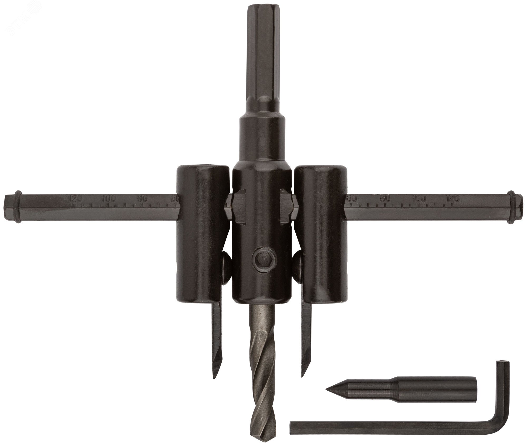 Изображение товара Пила круговая Балеринка 30-120 мм регулируемая для гипсокартона и дерева