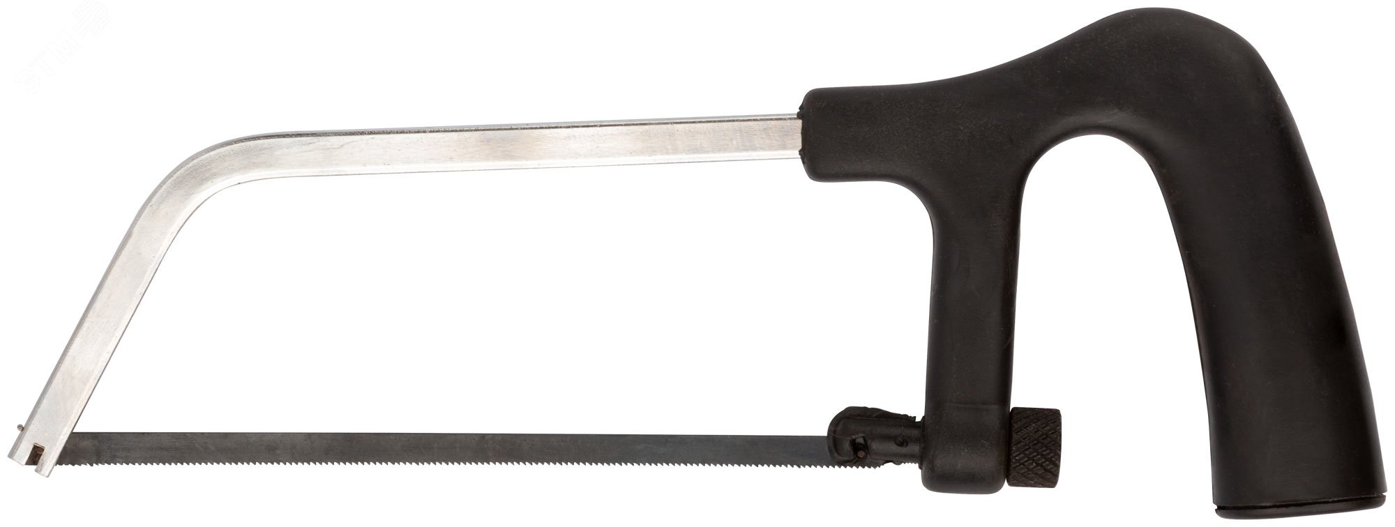 Ножовка по металлу мини 150 мм, пластиковая черная ручка 40020 КУРС - превью