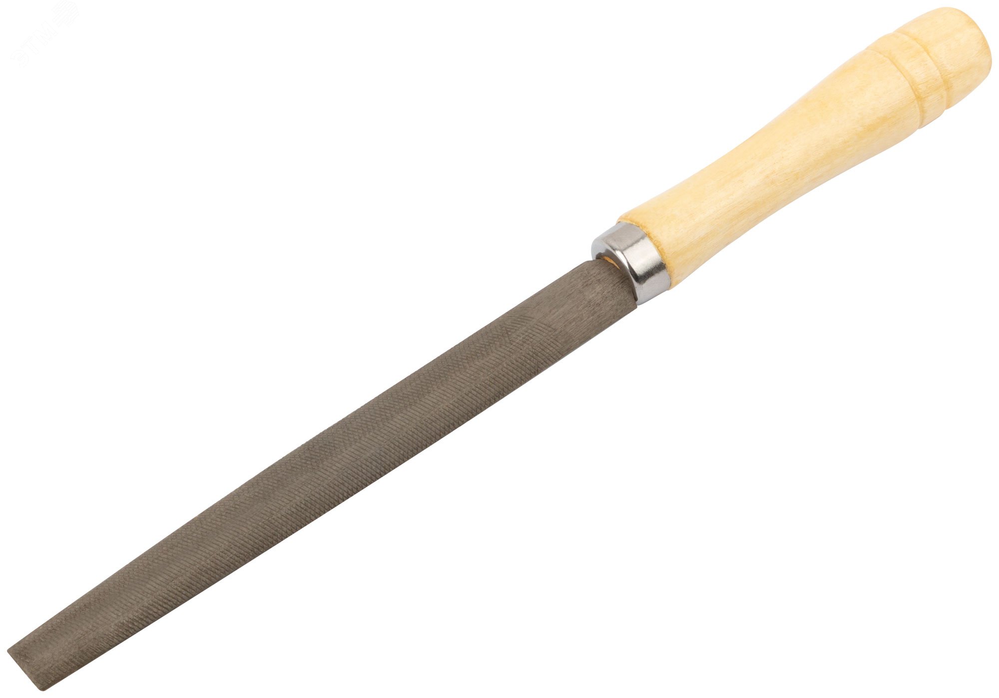 Напильник, деревянная ручка, полукруглый 150 мм 42504 КУРС - превью 2