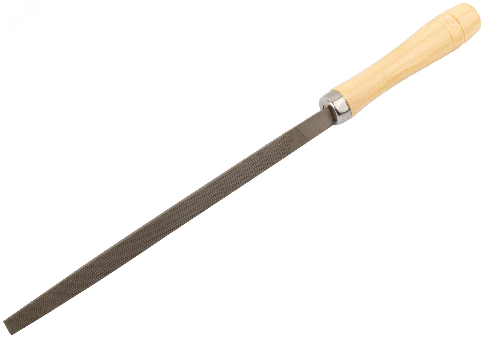 Напильник, деревянная ручка, трехгранный 200 мм 42505 КУРС - превью 2