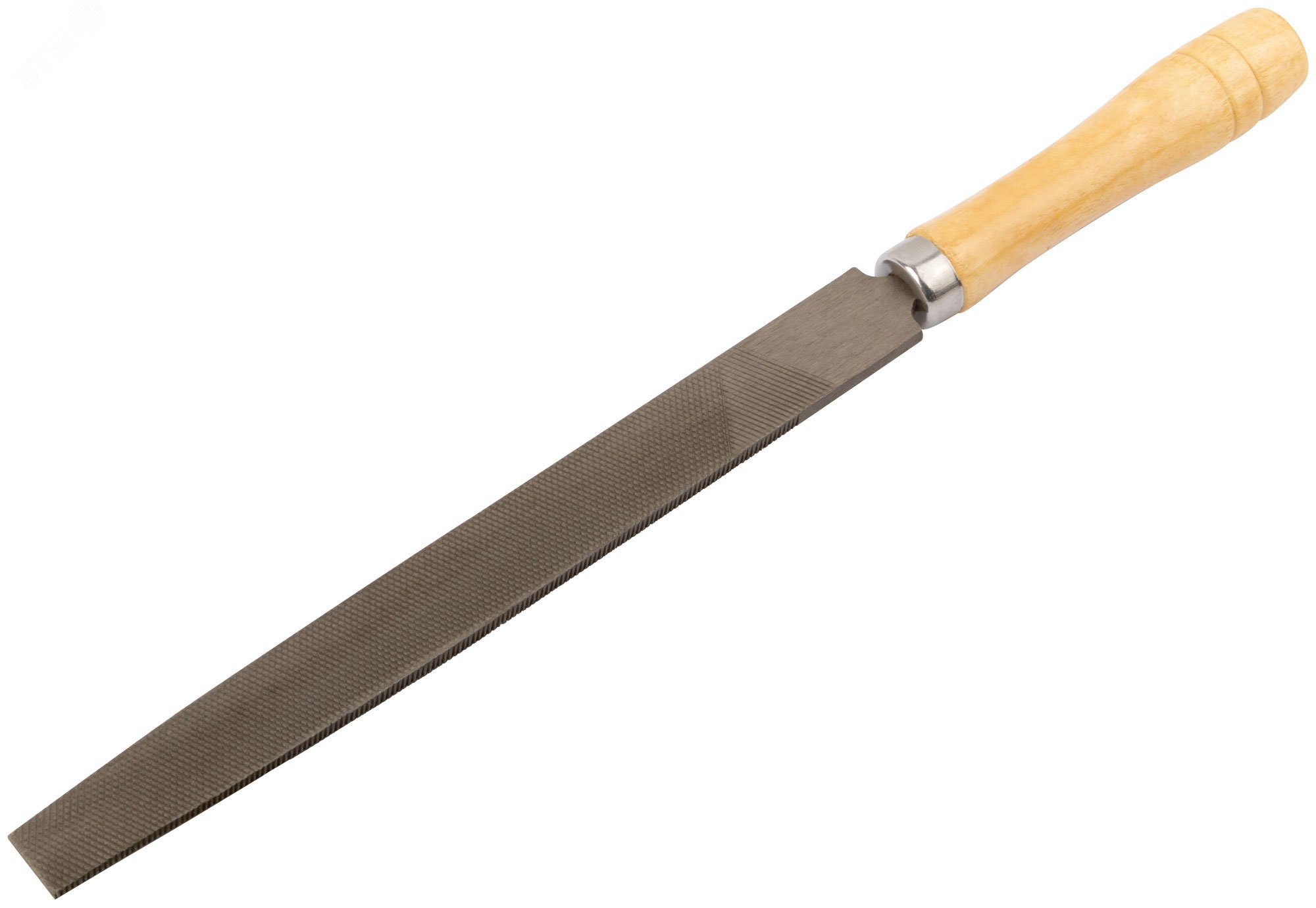 Напильник, деревянная ручка, плоский 200 мм 42506 КУРС - превью 2