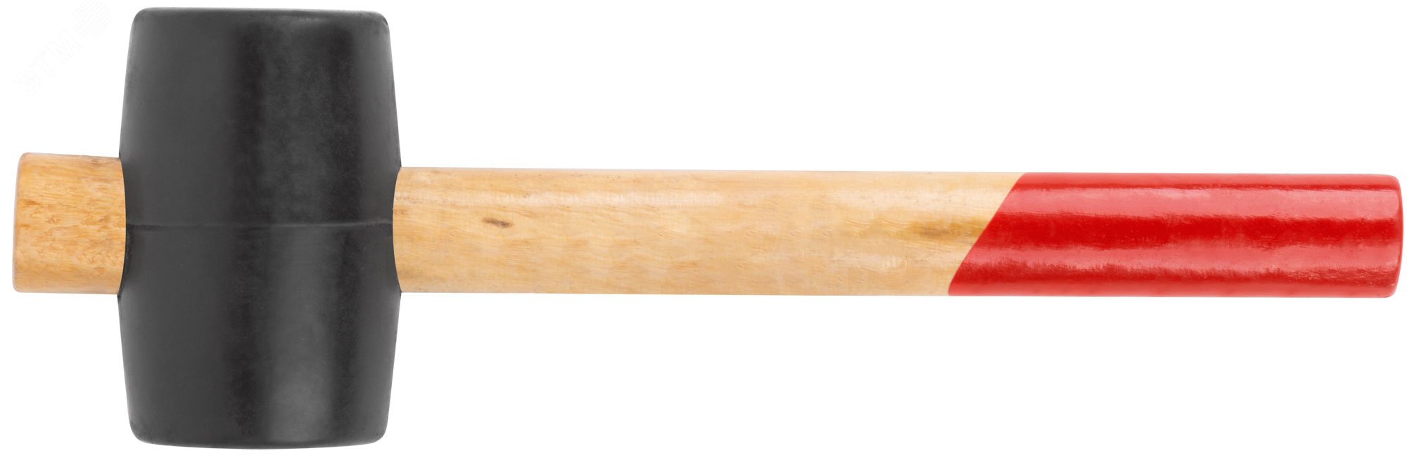 Киянка резиновая, деревянная ручка 45 мм (230 гр) 45345 КУРС - превью