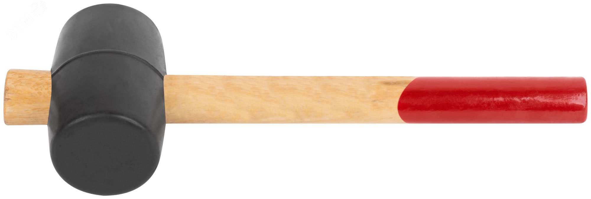 Киянка резиновая, деревянная ручка 45 мм (230 гр) 45345 КУРС - превью 5