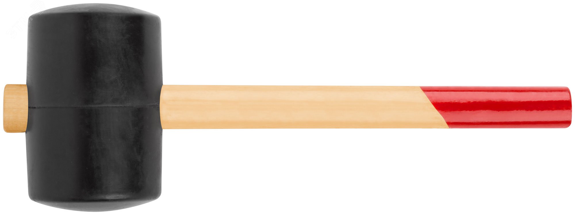 Киянка резиновая, деревянная ручка 90 мм (1200 гр) 45390 КУРС - превью