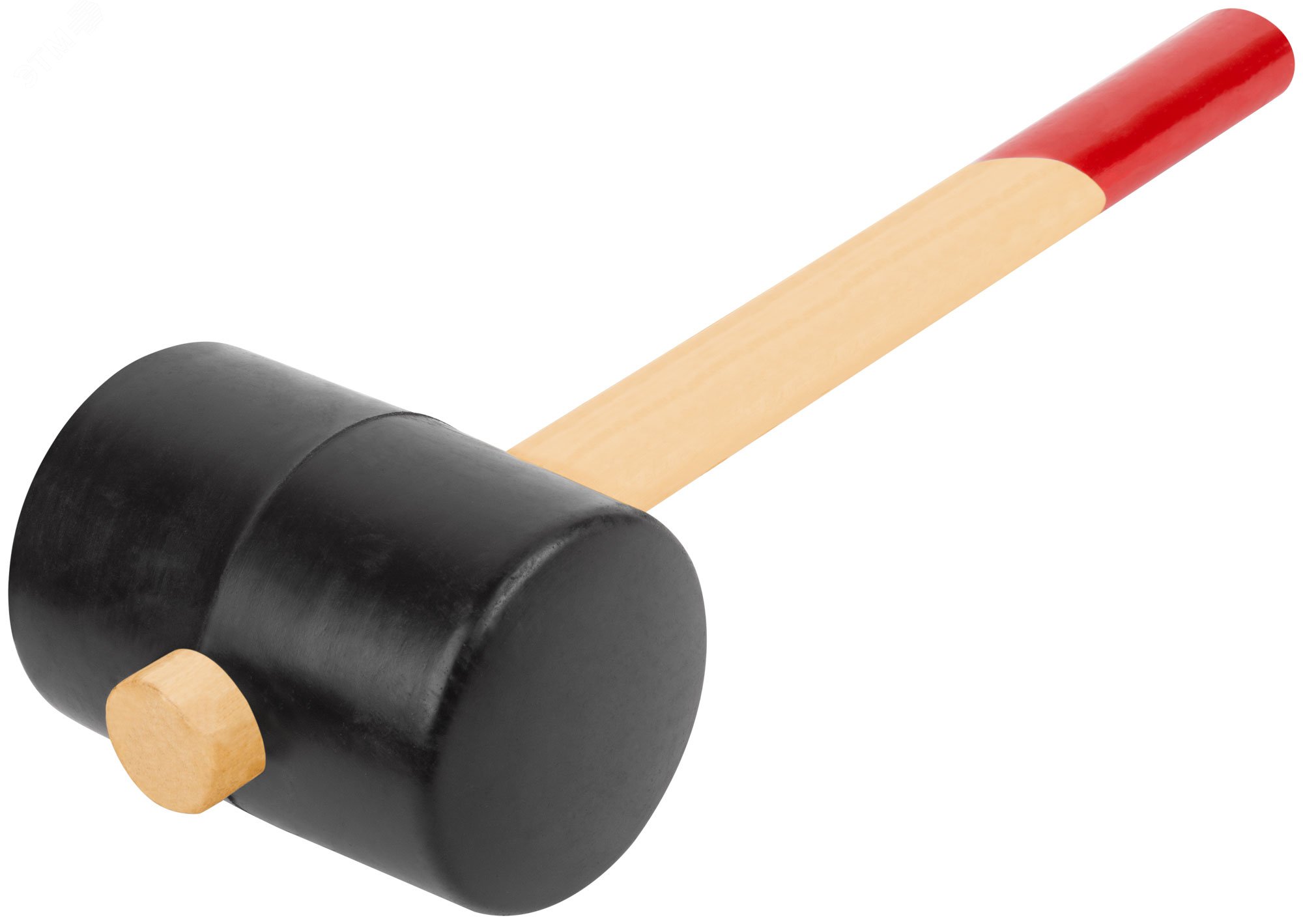 Киянка резиновая, деревянная ручка 90 мм (1200 гр) 45390 КУРС - превью 2