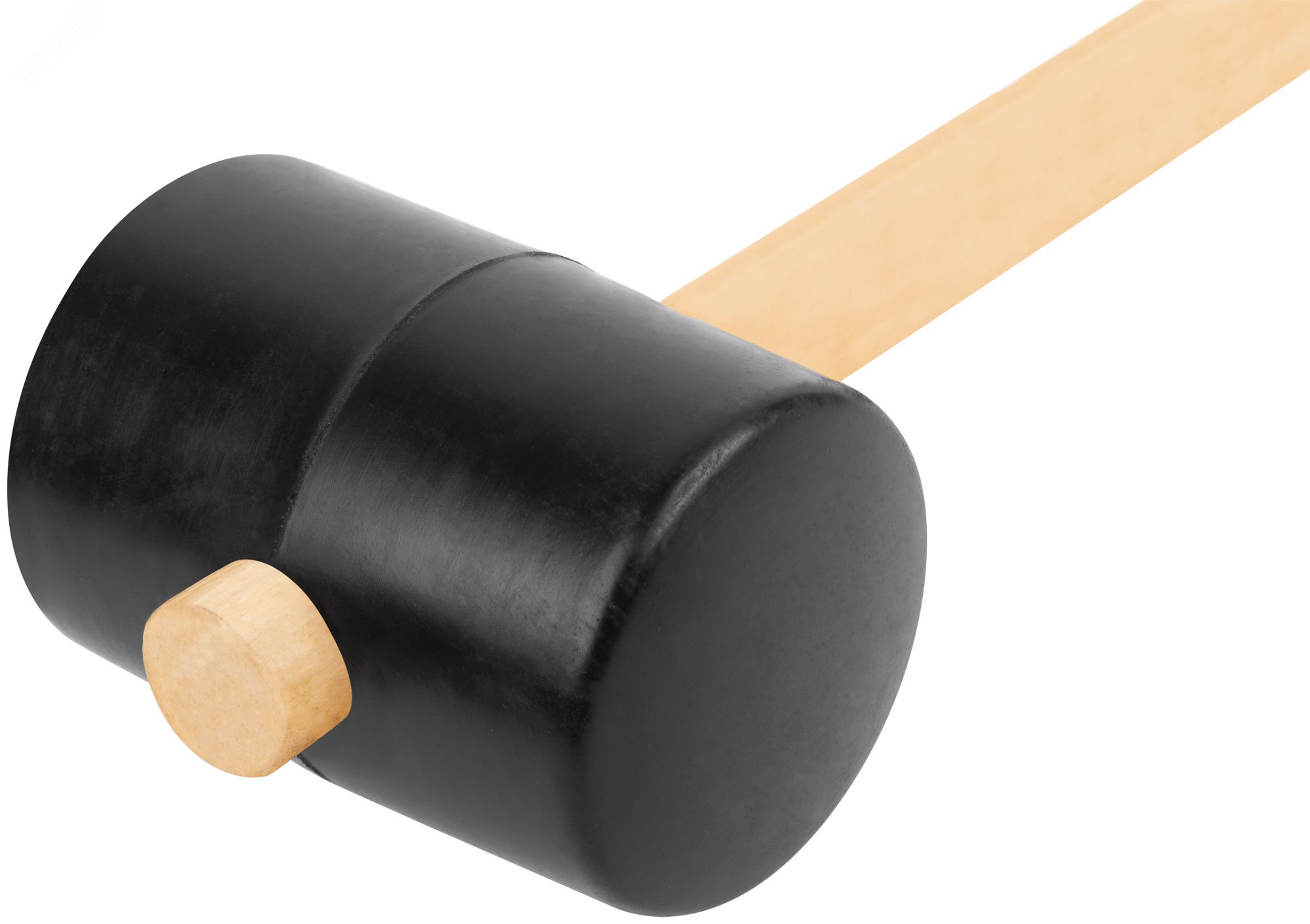 Киянка резиновая, деревянная ручка 90 мм (1200 гр) 45390 КУРС - превью 4