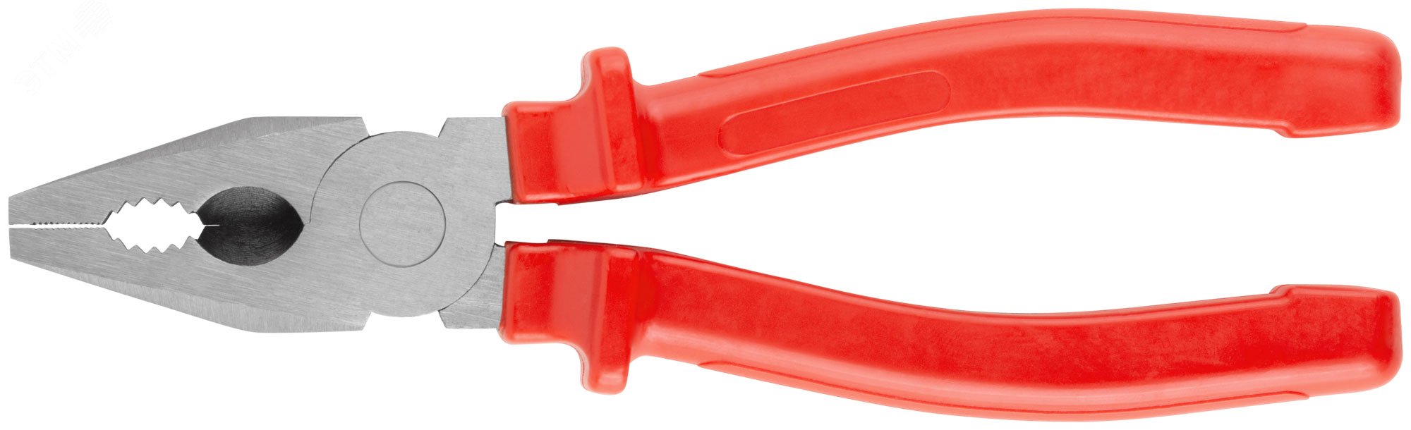 Изображение товара Плоскогубцы комбинированные Лайт 200 мм КУРС высокотвердость закалка сталь ручки