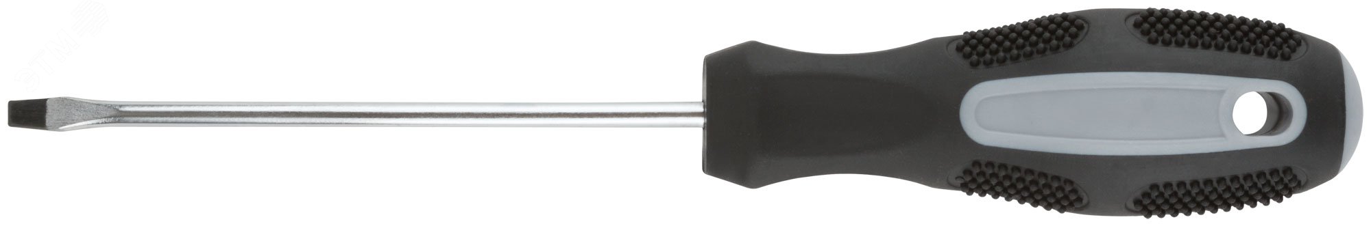 Изображение товара Отвертка ''Мастер'', CrV сталь, прорезиненная ручка 4х100 мм SL (шт)
