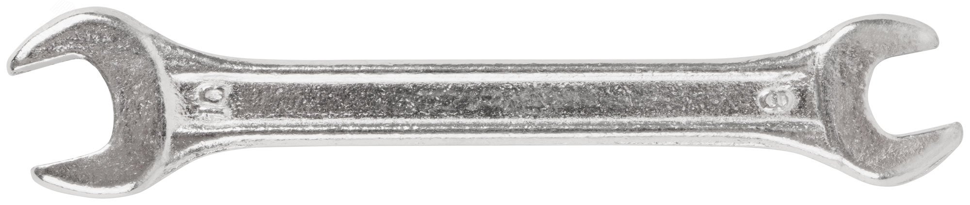 Ключ рожковый, цинковое покрытие 8х10 мм 63504 КУРС - превью