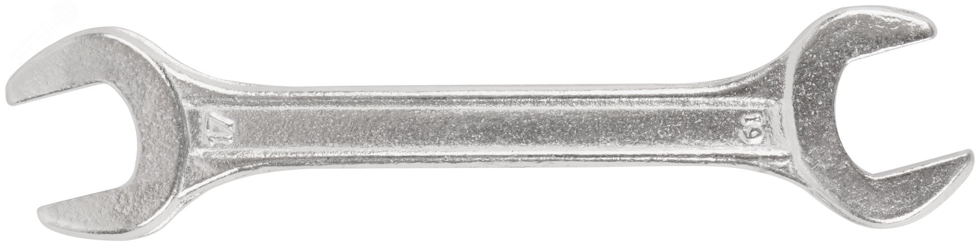 Ключ рожковый, цинковое покрытие 17х19 мм 63510 КУРС - превью