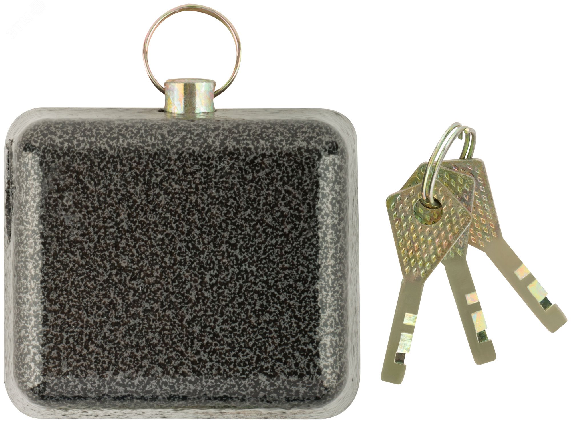 Изображение товара Замок навесной с закрытой дужкой 75 мм КУРС прочный и надежный