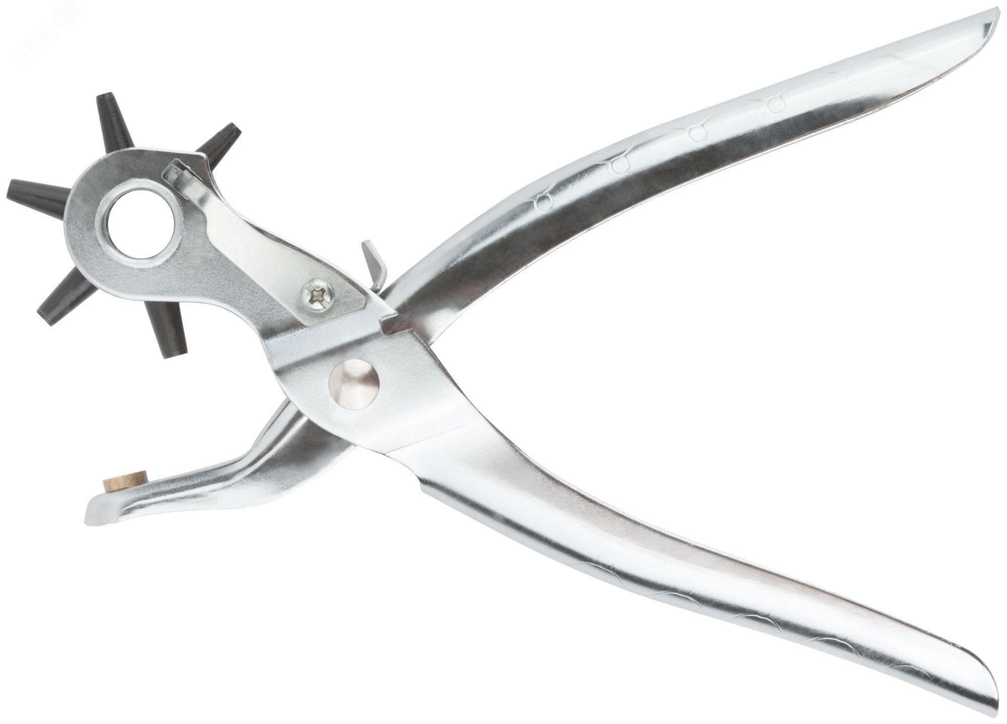 Изображение товара Дырокол-пробойник с револьверной головкой (отверстия 2-2,5-3-3,5-4-4,5 мм ) (шт)