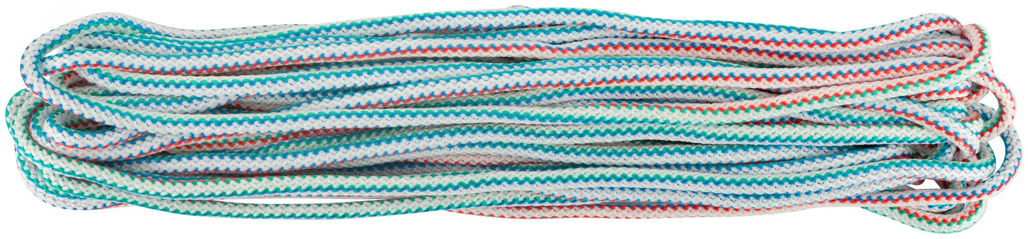 Изображение товара Веревка вязаная полипропиленовая 10 мм 20 м нагрузка 350 кгс хозяйственные товары