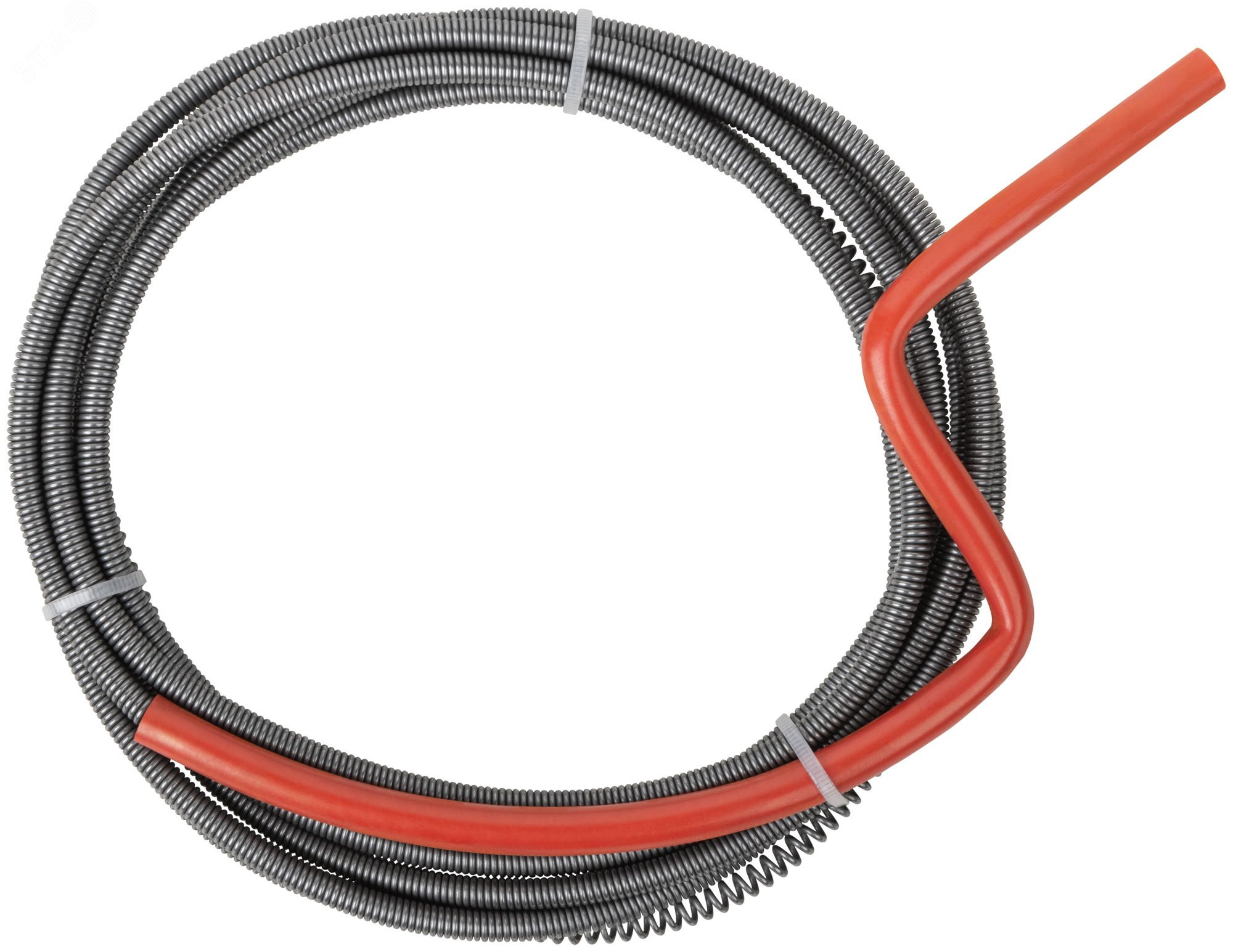 Изображение товара Трос сантехнический для чистки труб 3,5 м x 6,0 мм КУРС