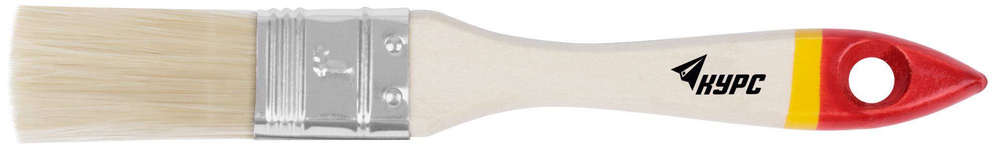 Кисть флейцевая ''Модерн'', иск. щетина, деревянная ручка 1'' (25 мм)