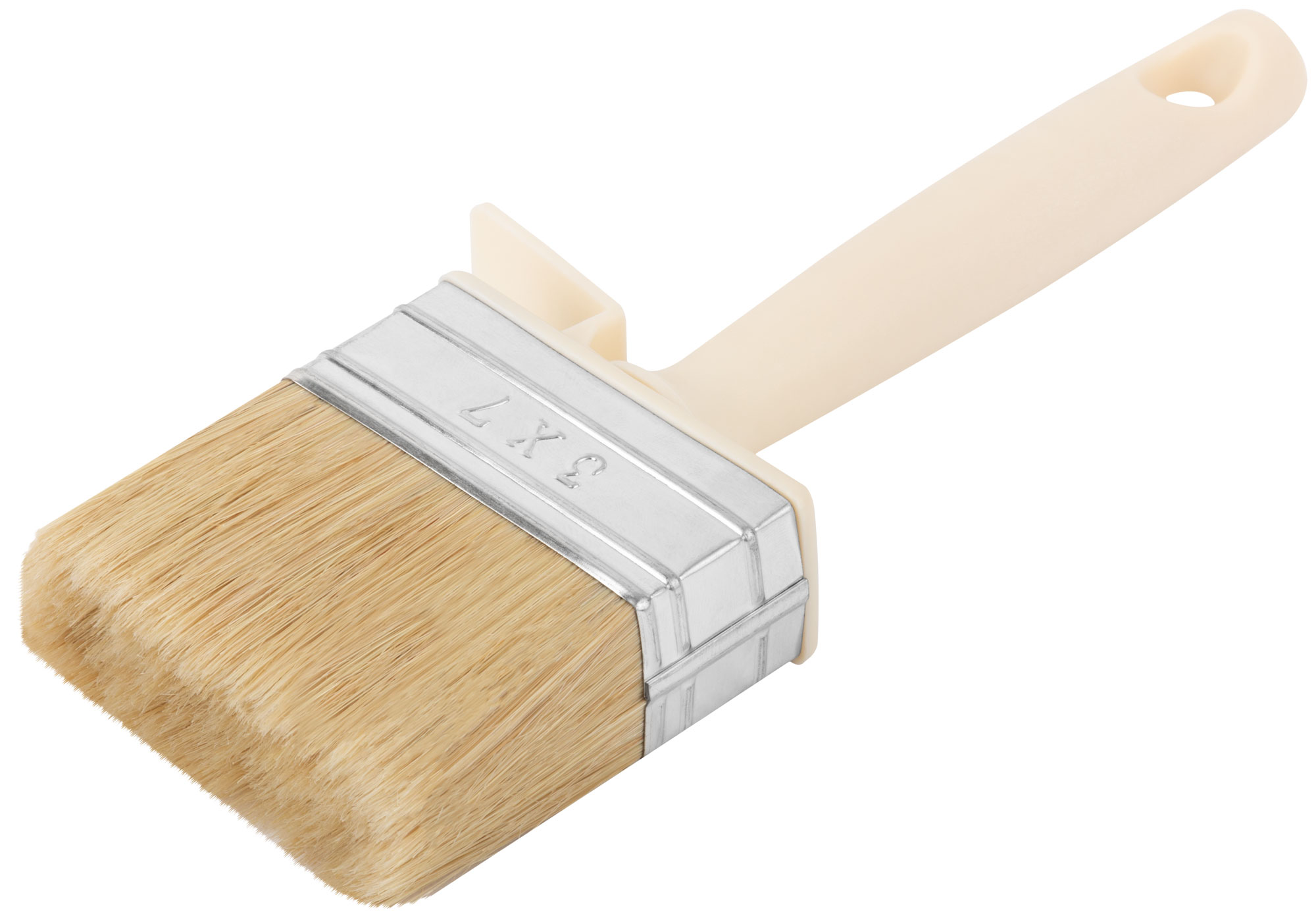 Макловица, натур. светлая щетина, пласт. корпус, ''мини'' 30X70 мм