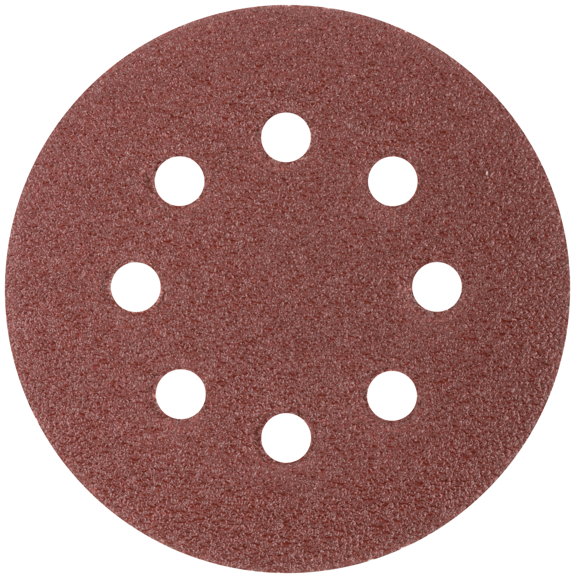 Круги шлифовальные с отверстиями (липучка), алюминий-оксидные, 125 мм, 5 шт Р 36 гибкая -14А