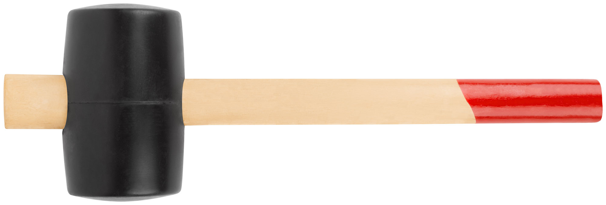 Киянка резиновая, деревянная ручка 70 мм (750 гр)