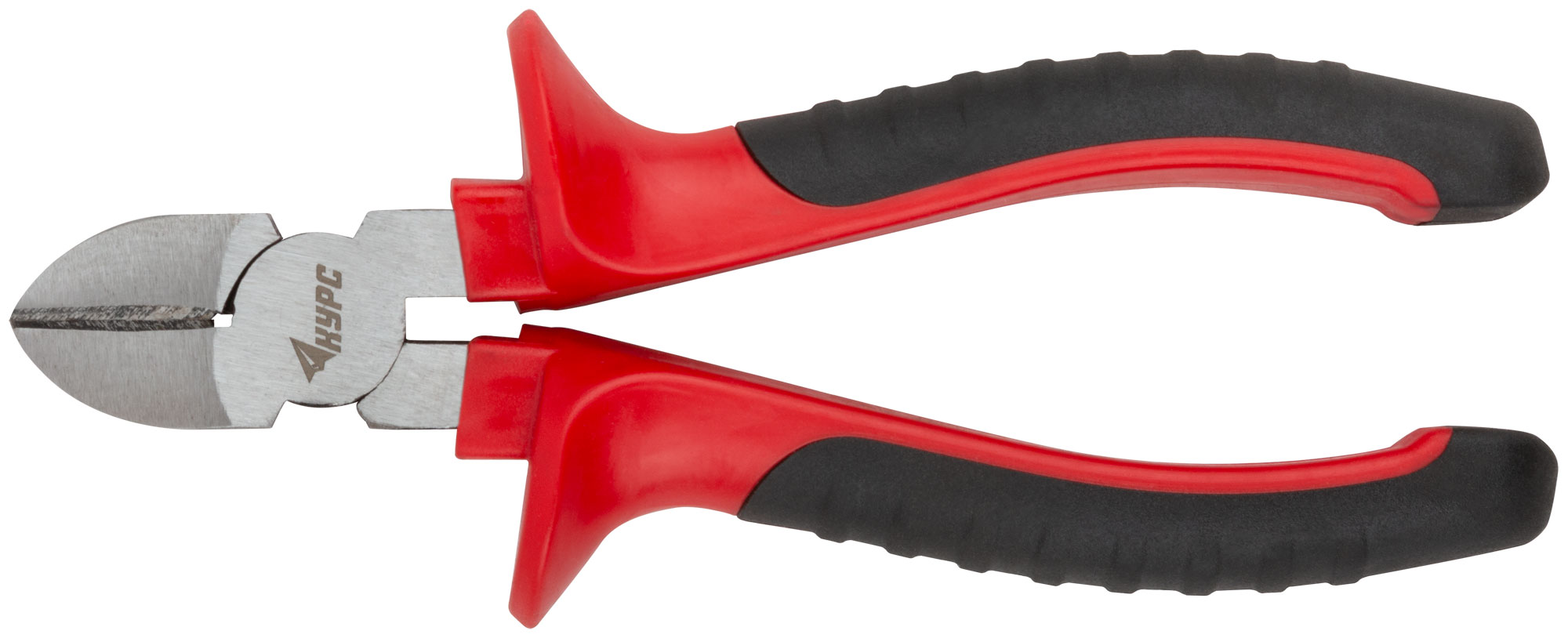 Бокорезы ''Оптима'', двухцветные обрезиненные ручки, полированная сталь 165 мм