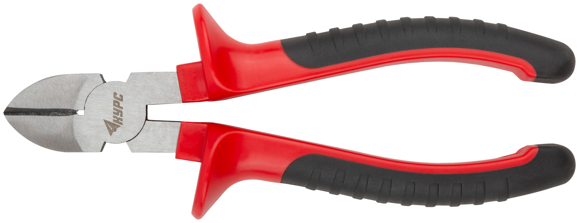 Бокорезы ''Оптима'', двухцветные обрезиненные ручки, полированная сталь 190 мм