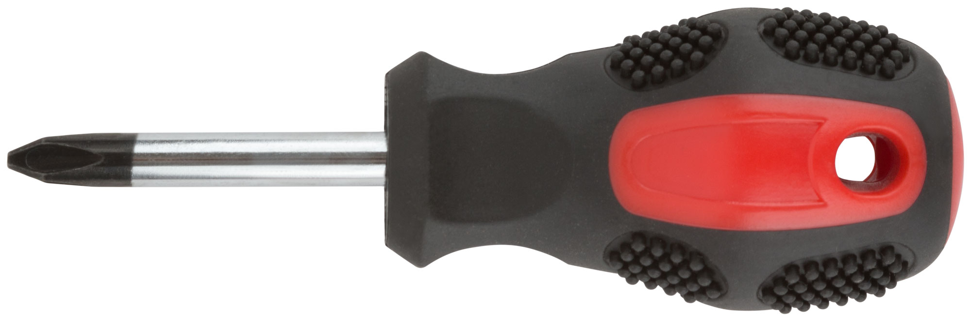 Отвертка ''Мастер'', CrV сталь, прорезиненная ручка 6х38 мм РН2