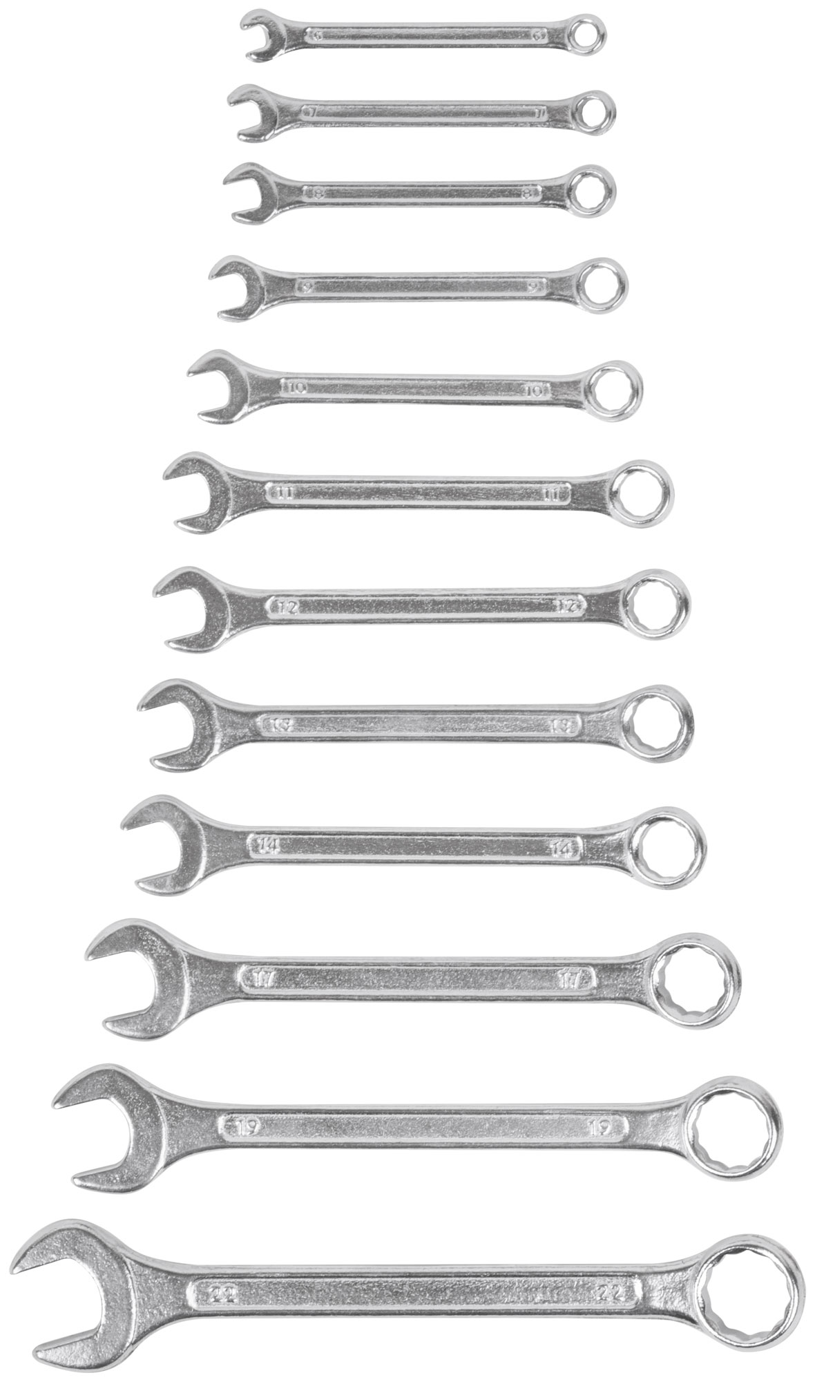 Ключи комбинированные ''Стандарт'', набор 12 шт (6-22 мм)