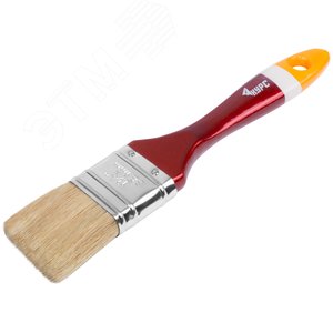 Кисть флейцевая ''Мастер'', натур. щетина, деревянная ручка 1.5'' (38 мм) - фото 2