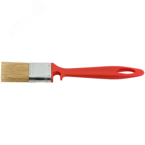 Кисть флейцевая ''Крафт'' натуральная светлая щетина - фото 4