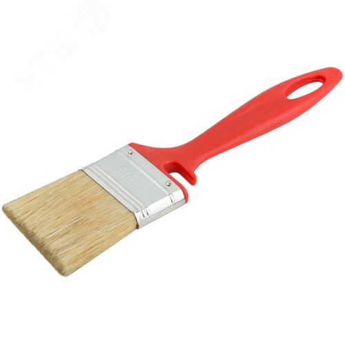 Кисть флейцевая ''Крафт'' натуральная светлая щети - фото 2