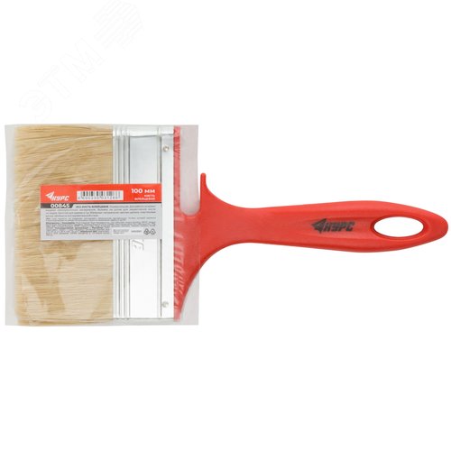 Кисть флейцевая ''Крафт'' натуральная светлая щетина - фото 3