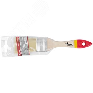 Кисть флейцевая ''Модерн'', иск. щетина, деревянная ручка 1.5'' (38 мм) - фото 3