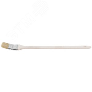 Кисть радиаторная, натур. светлая щетина, деревянная ручка 2'' (50 мм) - фото 1