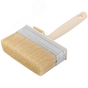 Макловица, натур. светлая щетина, пласт. корпус, ''мини'' 30x120 мм - фото 1