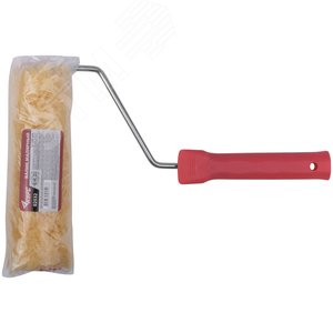 Валик полиакриловый нитяной, стержневая система, диаметр 40/76 мм, ворс 18 мм, бюгель 6 мм, 180 мм - фото 3