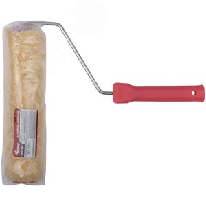 Валик полиакриловый нитяной, стержневая система, диаметр 40/76 мм, ворс 18 мм, бюгель 6 мм, 230 мм - фото 3