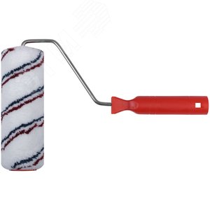 Валик микроволокно, стержневая система, диаметр 40/62 мм, ворс 11 мм, бюгель 6 мм, 180 мм - фото 1